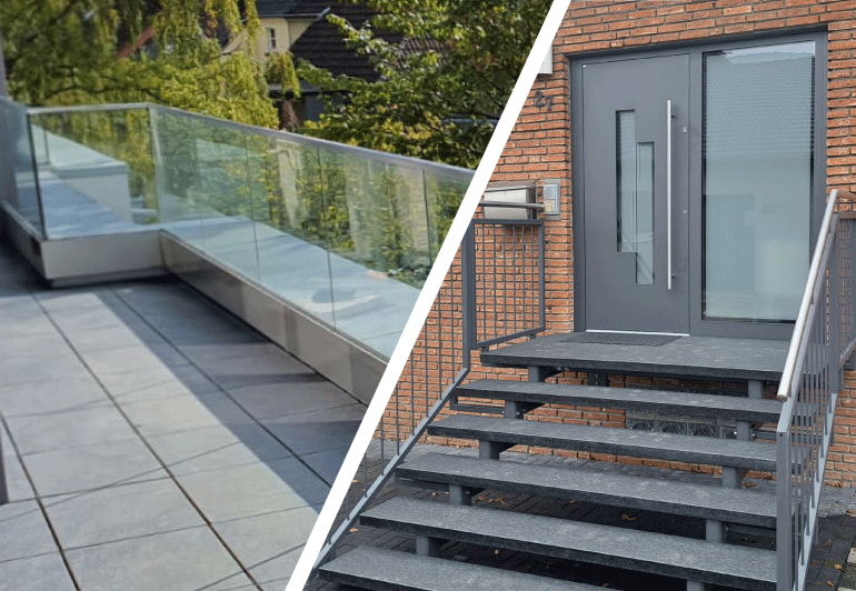 Metallbau für Zuhause, Treppen und Geländer